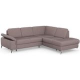 sit&more Ecksofa "Padua L-Form", inklusive Sitztiefenverstellung, Armteilfunktion und Federkern