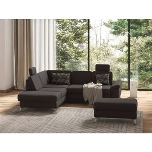 sit&more Ecksofa »Padua L-Form«, inklusive Sitztiefenverstellung, Armteilfunktion und Federkern