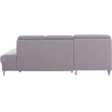 sit&more Ecksofa »Clio L-Form«, wahlweise mit Bettfunktion oder Vorziehsitz und Bettkasten, Federkern