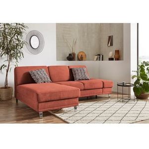 sit&more Ecksofa »Clio L-Form«, wahlweise mit Bettfunktion oder Vorziehsitz und Bettkasten, Federkern