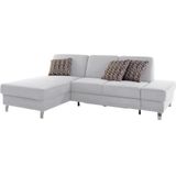 sit&more Ecksofa "Clio L-Form", wahlweise mit Bettfunktion oder Vorziehsitz und Bettkasten, Federkern