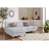 sit&more Ecksofa "Clio L-Form", wahlweise mit Bettfunktion oder Vorziehsitz und Bettkasten, Federkern