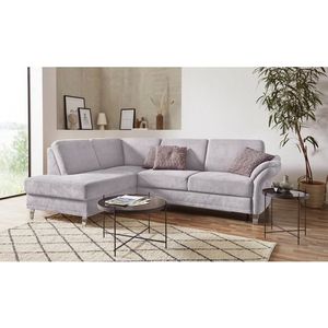 sit&more Ecksofa »Clio L-Form«, wahlweise mit Bettfunktion und Bettkasten, inklusive Federkern