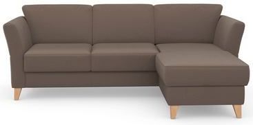 sit&more Ecksofa »Visby L-Form«, Wahlweise mit Bettfunktion und Bettkasten, frei im Raum stellbar