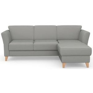 sit&more Ecksofa »Visby L-Form«, Wahlweise mit Bettfunktion und Bettkasten, frei im Raum stellbar