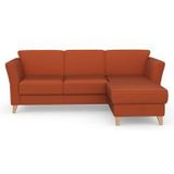 sit&more Ecksofa »Visby L-Form«, Wahlweise mit Bettfunktion und Bettkasten, frei im Raum stellbar