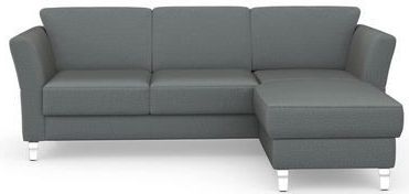 sit&more Ecksofa "Visby L-Form", wahlweise mit Bettfunktion und Bettkasten, frei im Raum stellbar