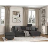 sit&more Ecksofa "Visby L-Form", Wahlweise mit Bettfunktion und Bettkasten, frei im Raum stellbar