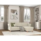 sit&more Ecksofa »Visby L-Form«, Wahlweise mit Bettfunktion und Bettkasten, frei im Raum stellbar