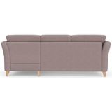 sit&more Ecksofa »Visby L-Form«, Wahlweise mit Bettfunktion und Bettkasten, frei im Raum stellbar
