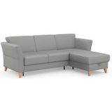 sit&more Ecksofa »Visby L-Form«, Wahlweise mit Bettfunktion und Bettkasten, frei im Raum stellbar