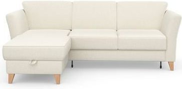 sit&more Ecksofa »Visby L-Form«, Wahlweise mit Bettfunktion und Bettkasten, frei im Raum stellbar