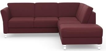 sit&more Ecksofa "Visby L-Form", Wahlweise mit Bettfunktion und Stauraum, frei im Raum stellbar