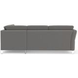 sit&more Ecksofa »Visby L-Form«, Wahlweise mit Bettfunktion und Stauraum, frei im Raum stellbar