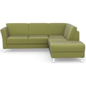 sit&more Ecksofa »Visby L-Form«, Wahlweise mit Bettfunktion und Stauraum, frei im Raum stellbar