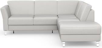 sit&more Ecksofa "Visby L-Form", Wahlweise mit Bettfunktion und Stauraum, frei im Raum stellbar
