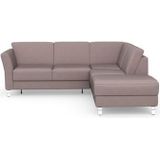 sit&more Ecksofa »Visby L-Form«, Wahlweise mit Bettfunktion und Stauraum, frei im Raum stellbar