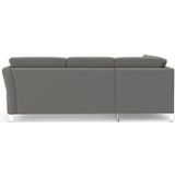 sit&more Ecksofa "Visby L-Form", Wahlweise mit Bettfunktion und Stauraum, frei im Raum stellbar