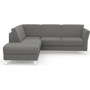 sit&more Ecksofa »Visby L-Form«, Wahlweise mit Bettfunktion und Stauraum, frei im Raum stellbar