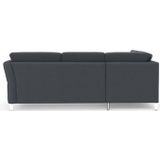 sit&more Ecksofa "Visby L-Form", Wahlweise mit Bettfunktion und Stauraum, frei im Raum stellbar