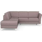 sit&more Ecksofa »Visby L-Form«, Wahlweise mit Bettfunktion und Stauraum, frei im Raum stellbar