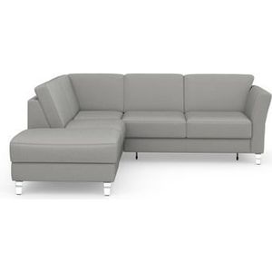 sit&more Ecksofa »Visby L-Form«, Wahlweise mit Bettfunktion und Stauraum, frei im Raum stellbar