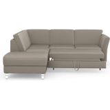 sit&more Ecksofa »Visby L-Form«, Wahlweise mit Bettfunktion und Stauraum, frei im Raum stellbar