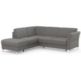 sit&more Ecksofa "Visby L-Form", Wahlweise mit Bettfunktion und Stauraum, frei im Raum stellbar