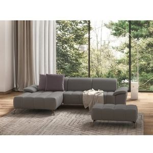 sit&more Hoekbank Cool L-vorm naar keuze met verstelbare hoofdsteun en uittrekzitting, motorisch