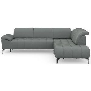 sit&more Ecksofa »Cool L-Form«, wahlweise mit Kopfteilverstellung und Vorziehsitz, motorisch