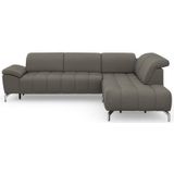 sit&more Ecksofa »Cool L-Form«, wahlweise mit Kopfteilverstellung und Vorziehsitz, motorisch