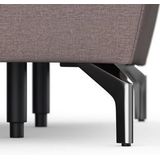 sit&more Ecksofa "Cool L-Form", wahlweise mit Kopfteilverstellung und Vorziehsitz, motorisch