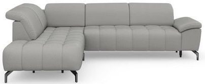 sit&more Ecksofa "Cool L-Form", wahlweise mit Kopfteilverstellung und Vorziehsitz motorisch