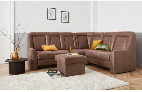 sit&more Ecksofa "Melissa L-Form", klassisches Polsterprogramm, wahlweise Bettfunktion und Schubkasten