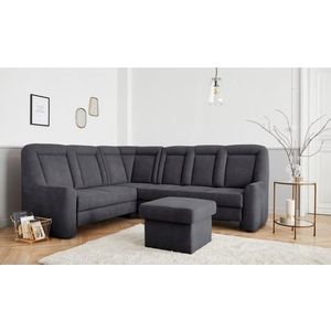 sit&more Ecksofa »Melissa L-Form«, klassisches Polsterprogramm, wahlweise Bettfunktion und Schubkasten