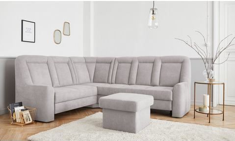 sit&more Ecksofa "Melissa L-Form", klassisches Polsterprogramm, wahlweise Bettfunktion und Schubkasten