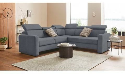 sit&more Ecksofa "Bologna L-Form", Kopfteilverstellung, wahlweise mit Bettfunktion und Schubkasten
