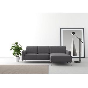 sit&more Ecksofa "Bailando L-Form", wahlweise mit Kopfteilverstellung und Vorziehsitz, motorisch