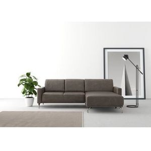 sit&more Ecksofa »Bailando L-Form«, wahlweise mit Kopfteilverstellung und Vorziehsitz, motorisch