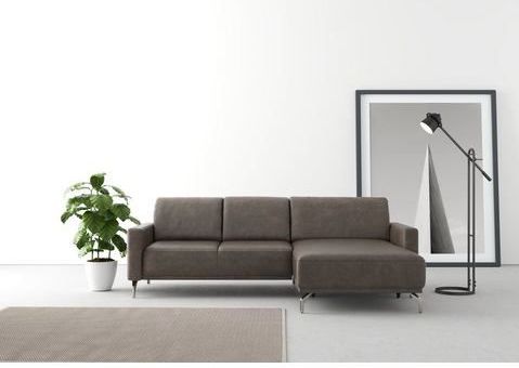 sit&more Ecksofa "Bailando L-Form", wahlweise mit Kopfteilverstellung und Vorziehsitz, motorisch