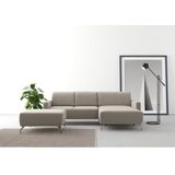 sit&more Ecksofa "Bailando L-Form", wahlweise mit Kopfteilverstellung und Vorziehsitz, motorisch