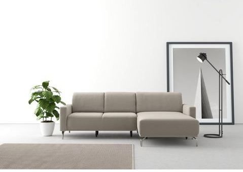 sit&more Ecksofa "Bailando L-Form", wahlweise mit Kopfteilverstellung und Vorziehsitz, motorisch
