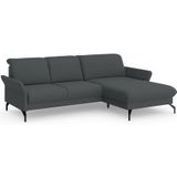 sit&more Ecksofa "Fashion L-Form", wahlweise mit Kopfteilverstellung und Vorziehsitz, motorisch