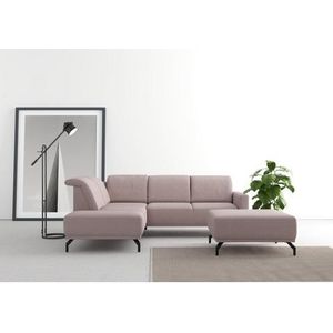 sit&more Ecksofa »Bailando L-Form«, wahlweise mit Kopfteilverstellung und Vorziehsitz, motorisch