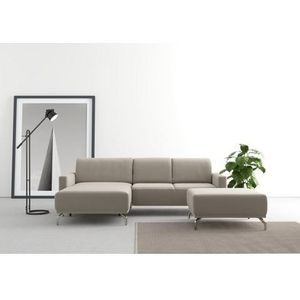 sit&more Ecksofa »Bailando L-Form«, wahlweise mit Kopfteilverstellung und Vorziehsitz, motorisch