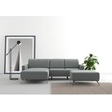 sit&more Ecksofa "Bailando L-Form", wahlweise mit Kopfteilverstellung und Vorziehsitz, motorisch