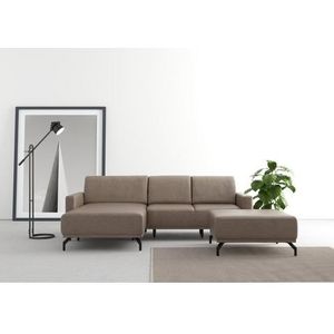 sit&more Ecksofa »Bailando L-Form«, wahlweise mit Kopfteilverstellung und Vorziehsitz, motorisch