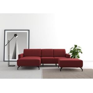 sit&more Ecksofa »Bailando L-Form«, wahlweise mit Kopfteilverstellung und Vorziehsitz, motorisch