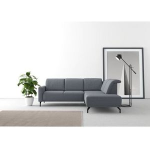 sit&more Ecksofa »Bailando L-Form«, wahlweise mit Kopfteilverstellung und Vorziehsitz, motorisch