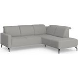 sit&more Ecksofa "Bailando L-Form", wahlweise mit Kopfteilverstellung und Vorziehsitz, motorisch